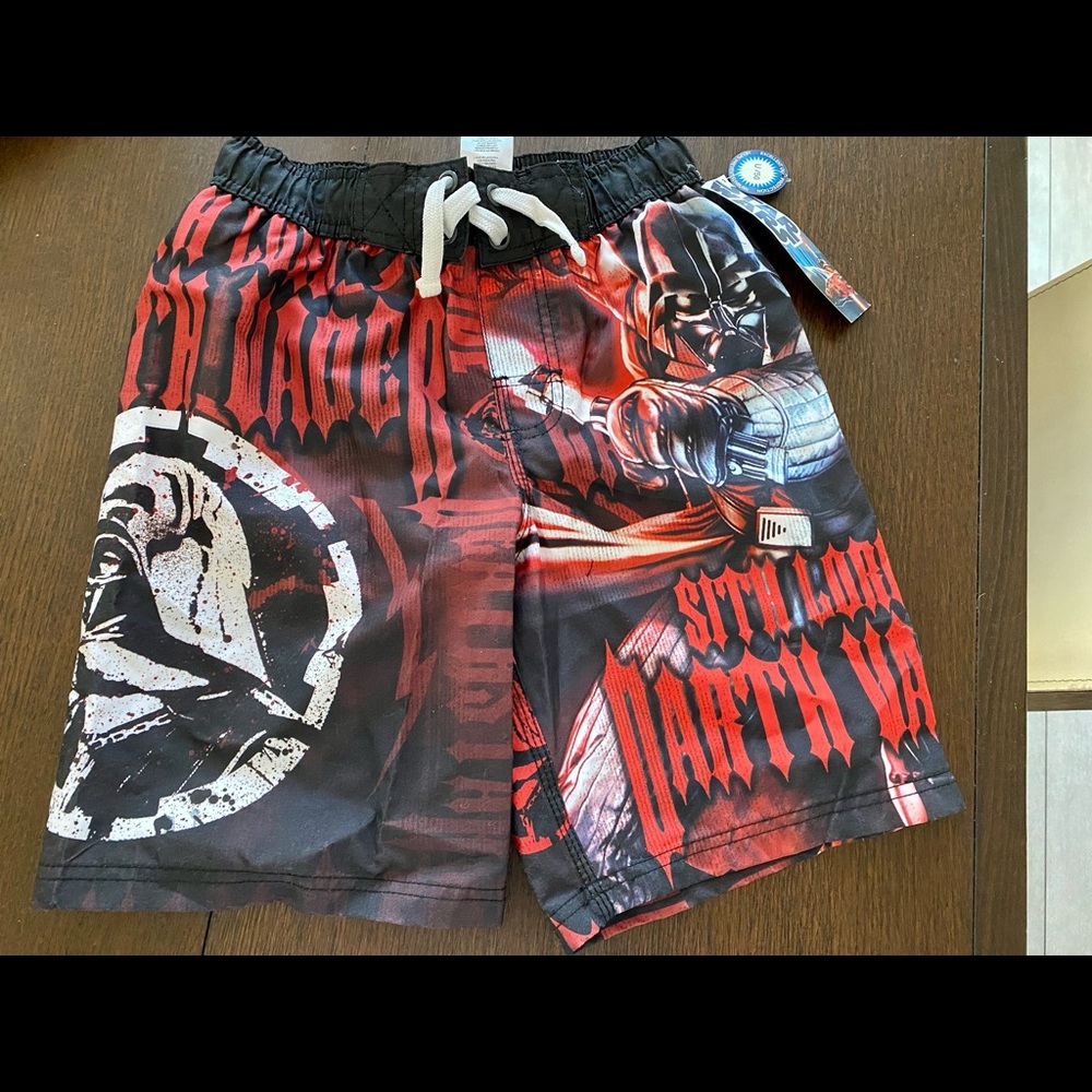 New Star Wars Boys Swim trunk Size 8